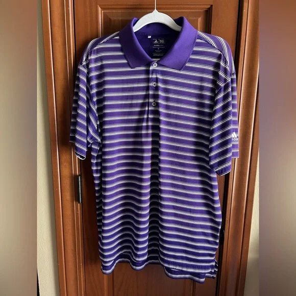 3 Adidas Climalite Polo Golf Shirts Sz Small Good Condition-Mark On Orange Shirt - Picture 6 of 11
